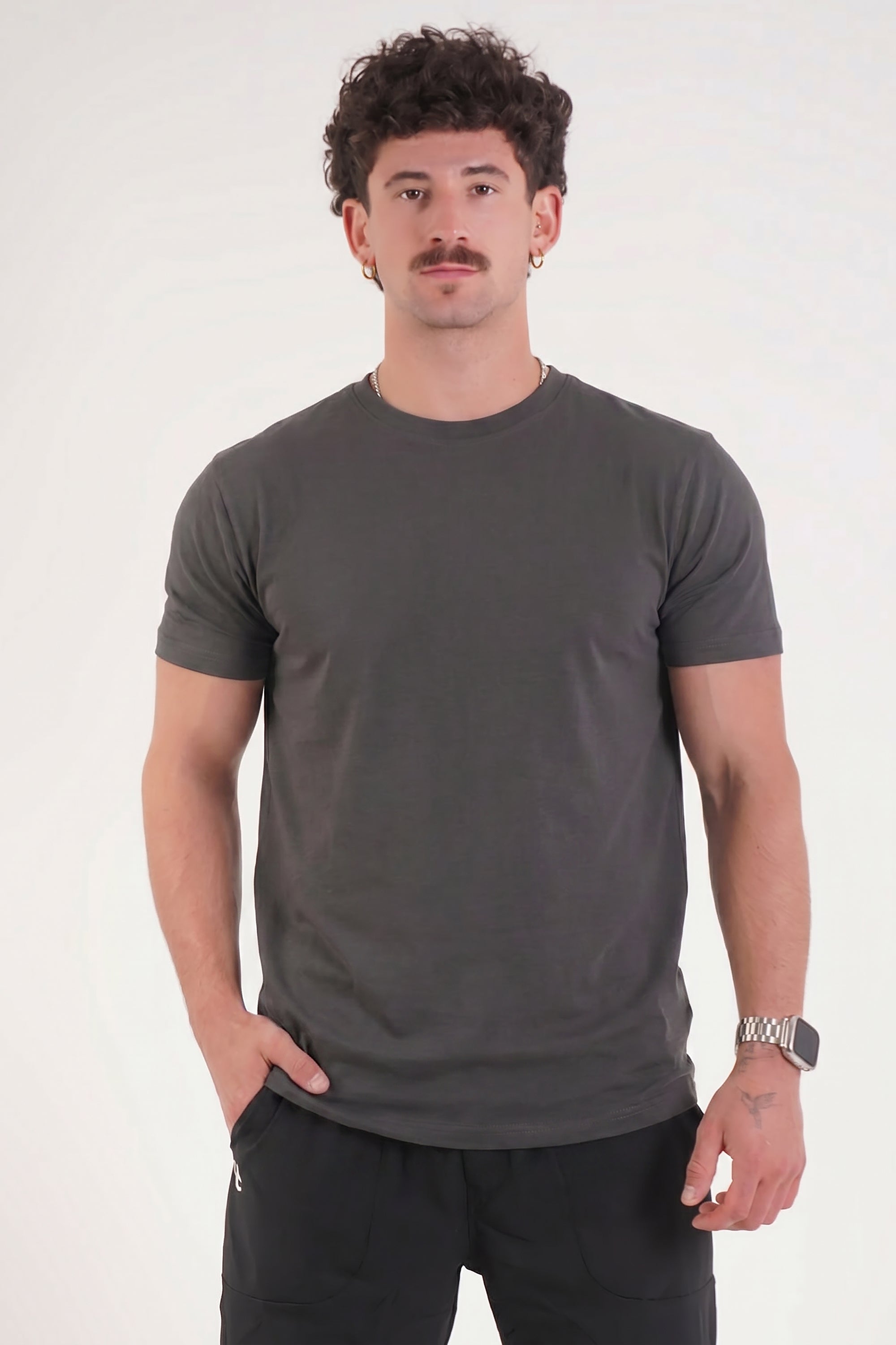 UC025 Summit Everyday Tee - Charcoal Grey