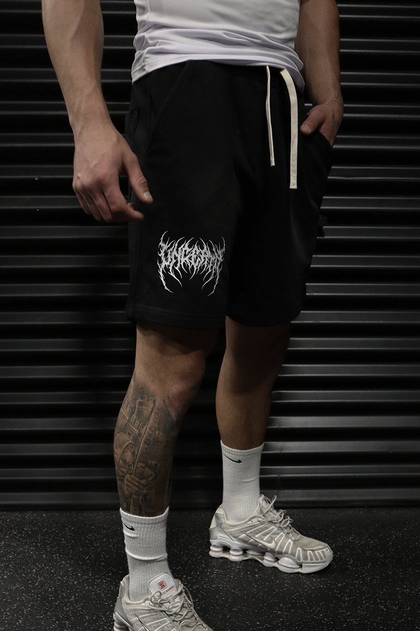UC036 Celestial Shorts - Black Wash