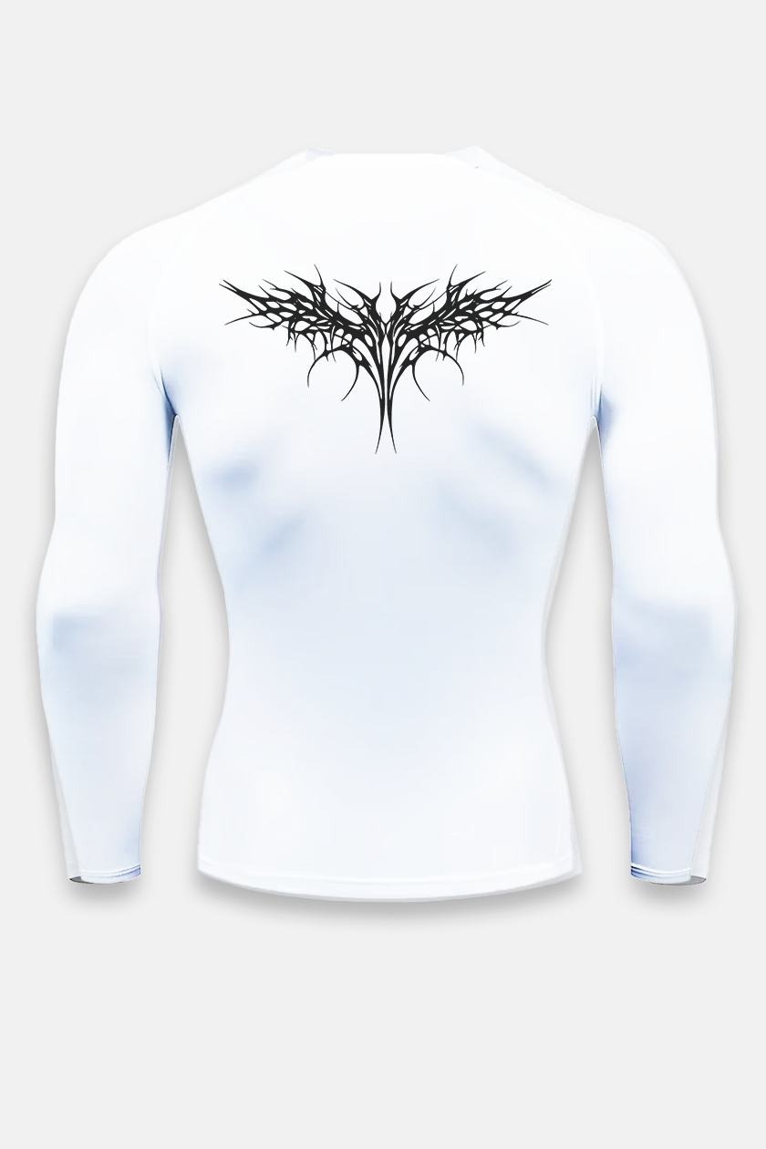 UC023 Envy Compression Longsleeve - White