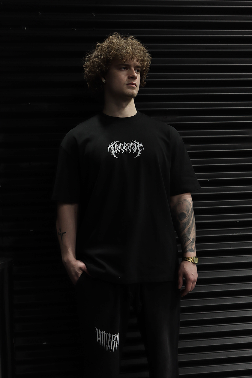 UC019 Destiny Oversized Tee - Black