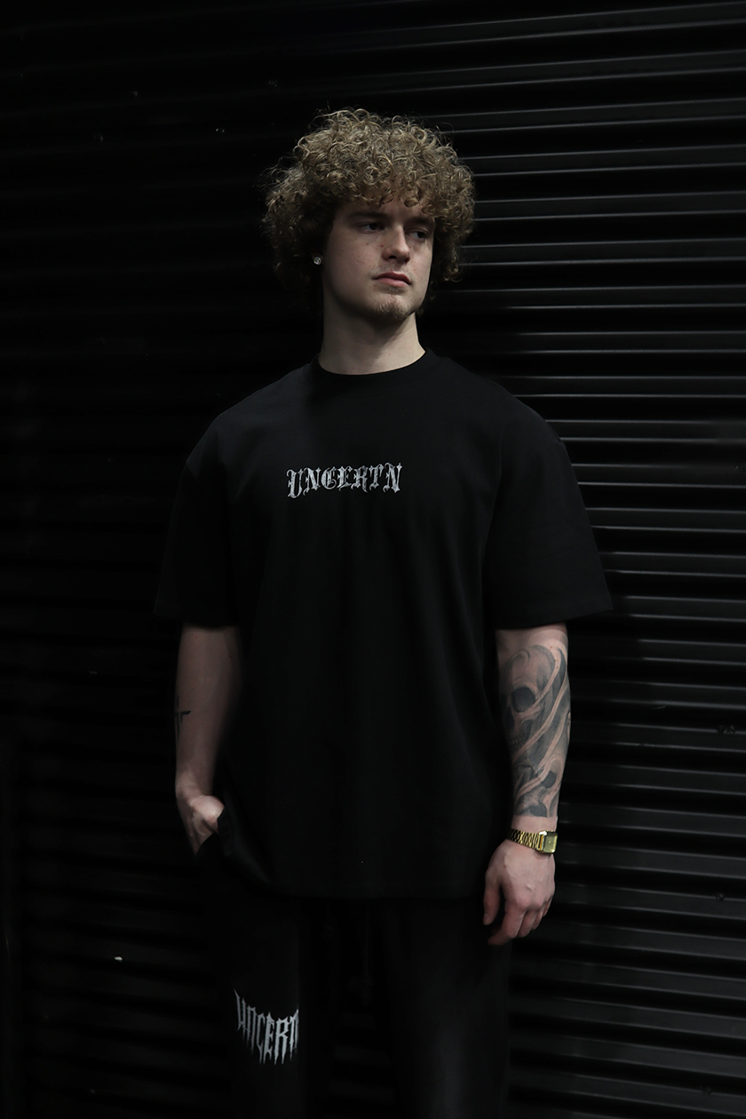 UC021 Eclipse Oversized Tee - Black