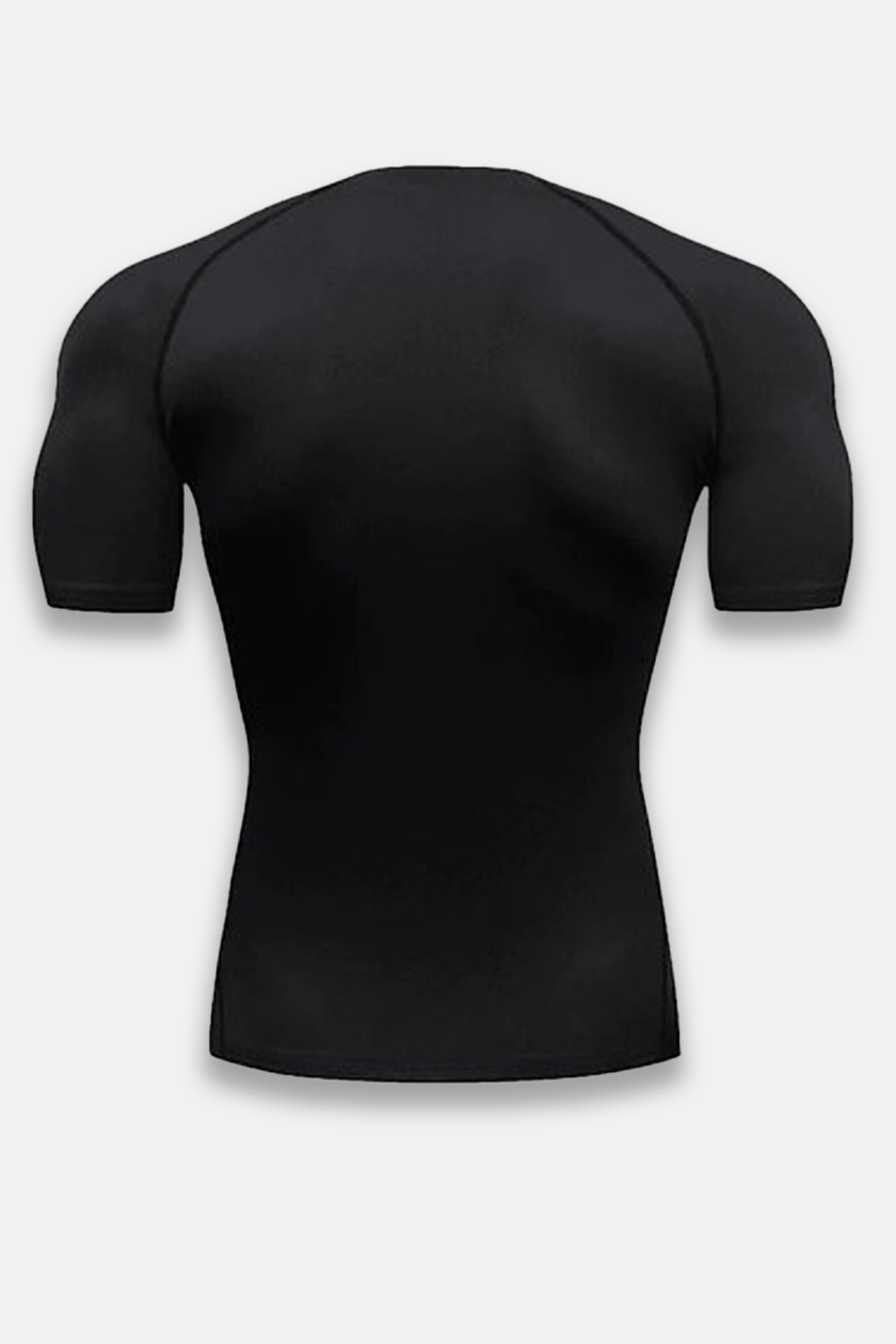 UC08 Resurgence Compression Tee - Black/Red