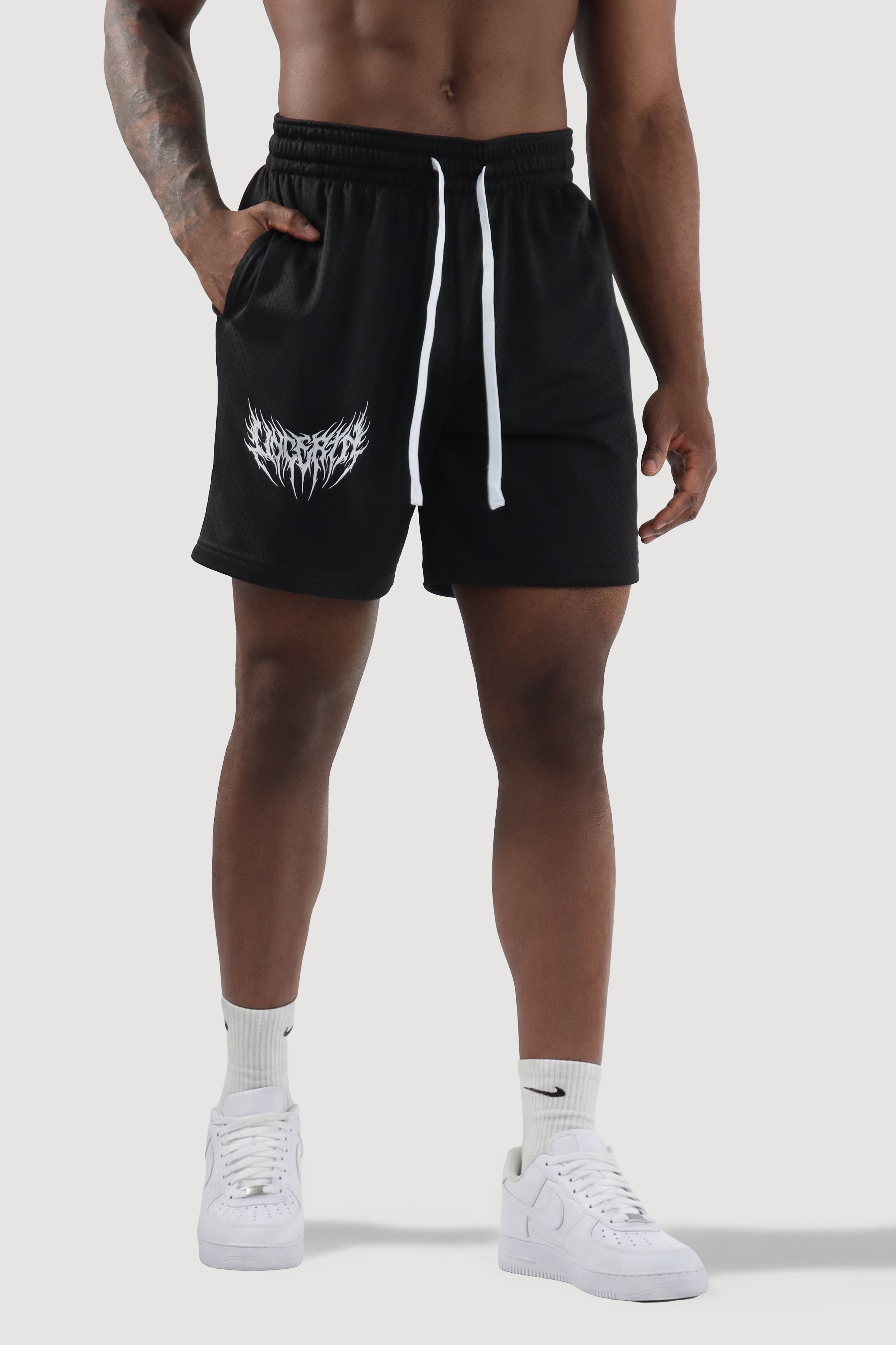 UC054 Forge Mesh Shorts - Black
