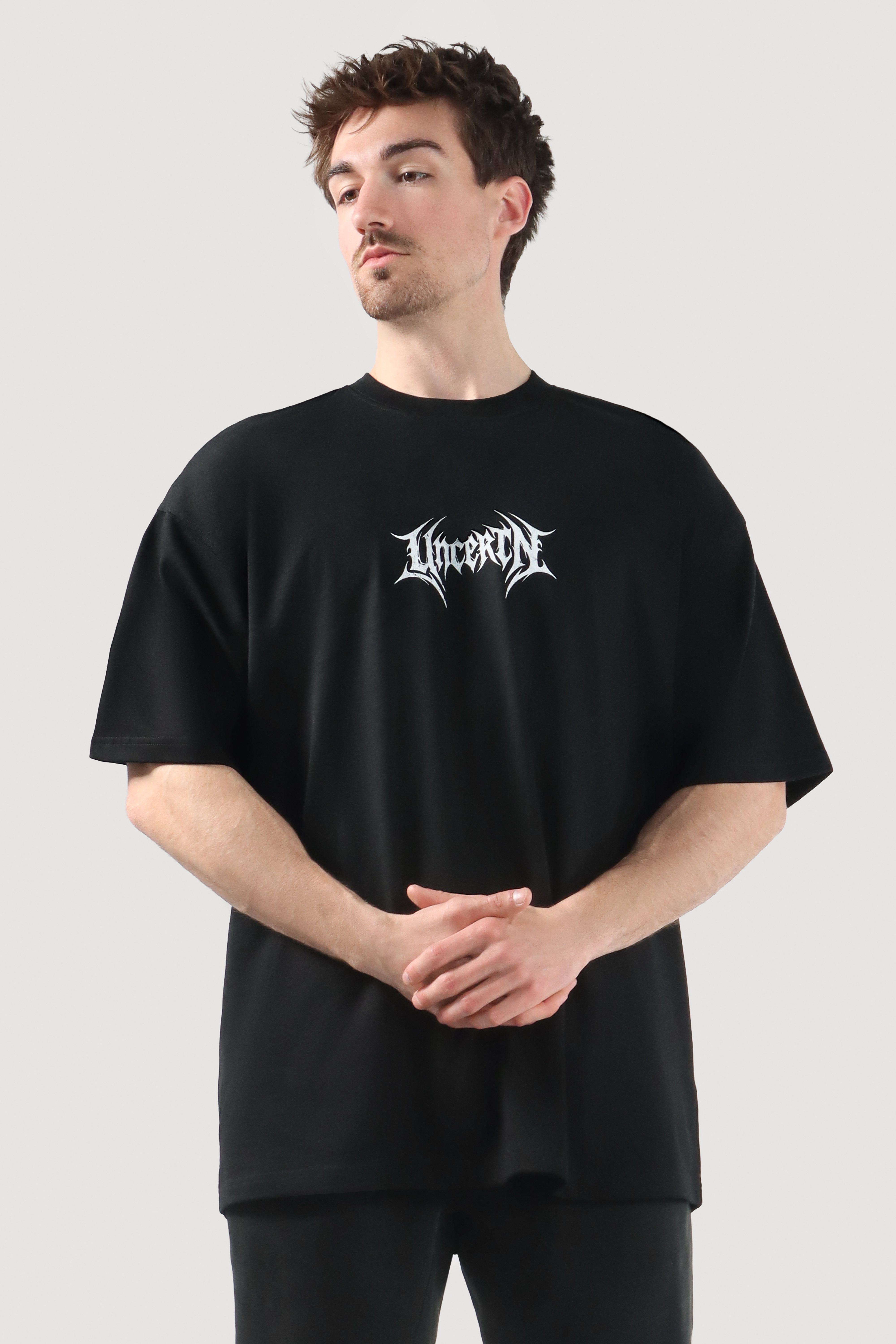 UC049 Rise Oversized Tee - Black