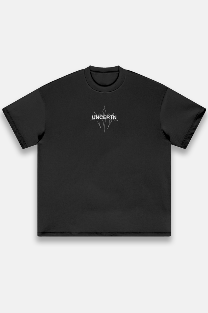 UC014 Reign Oversized Tee - Black