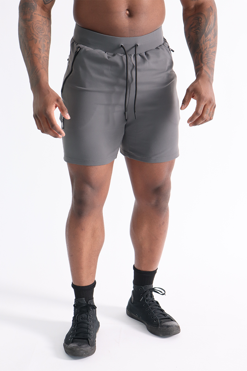 Uncertn Arrival Shorts - Charcoal Grey