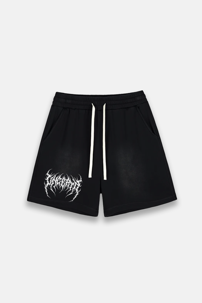 UC036 Celestial Shorts - Black Wash