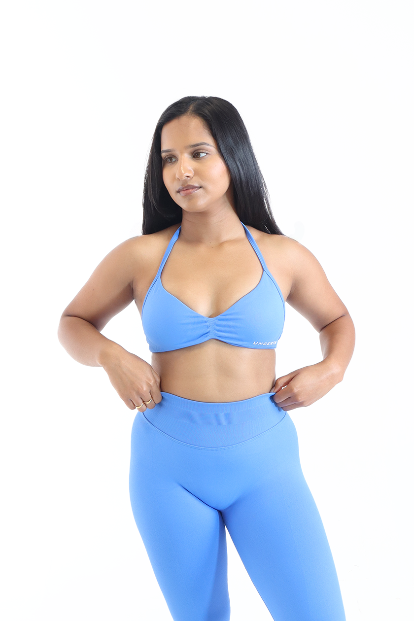 UC018 Elevate Backless Sports Bra - Active Blue