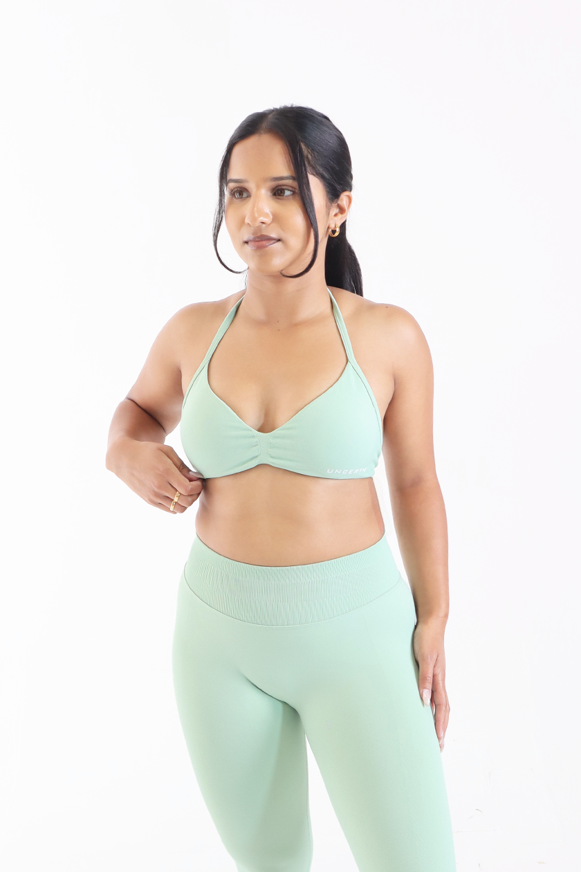 UC018 Elevate Backless Sports Bra - Mint