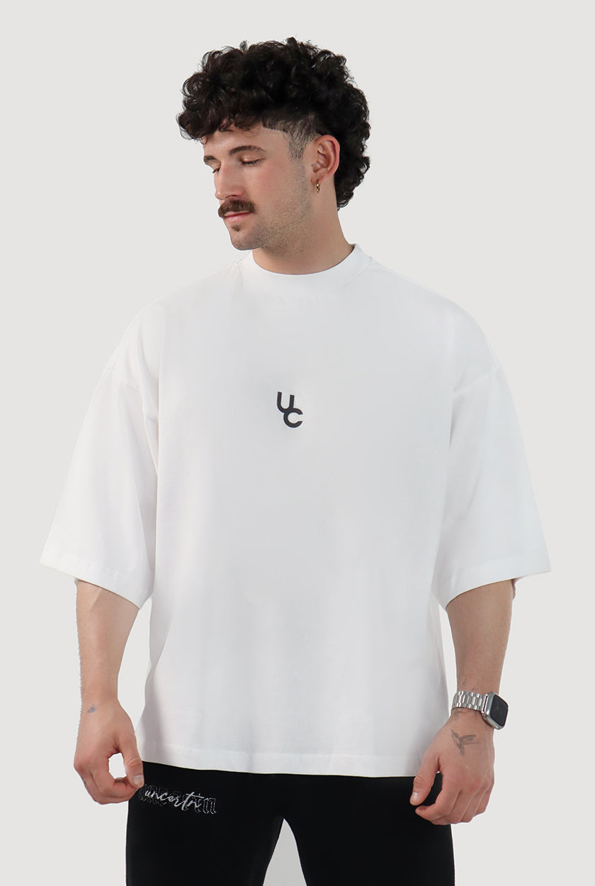 UC05 Essential Super Oversized Tee V2 - White