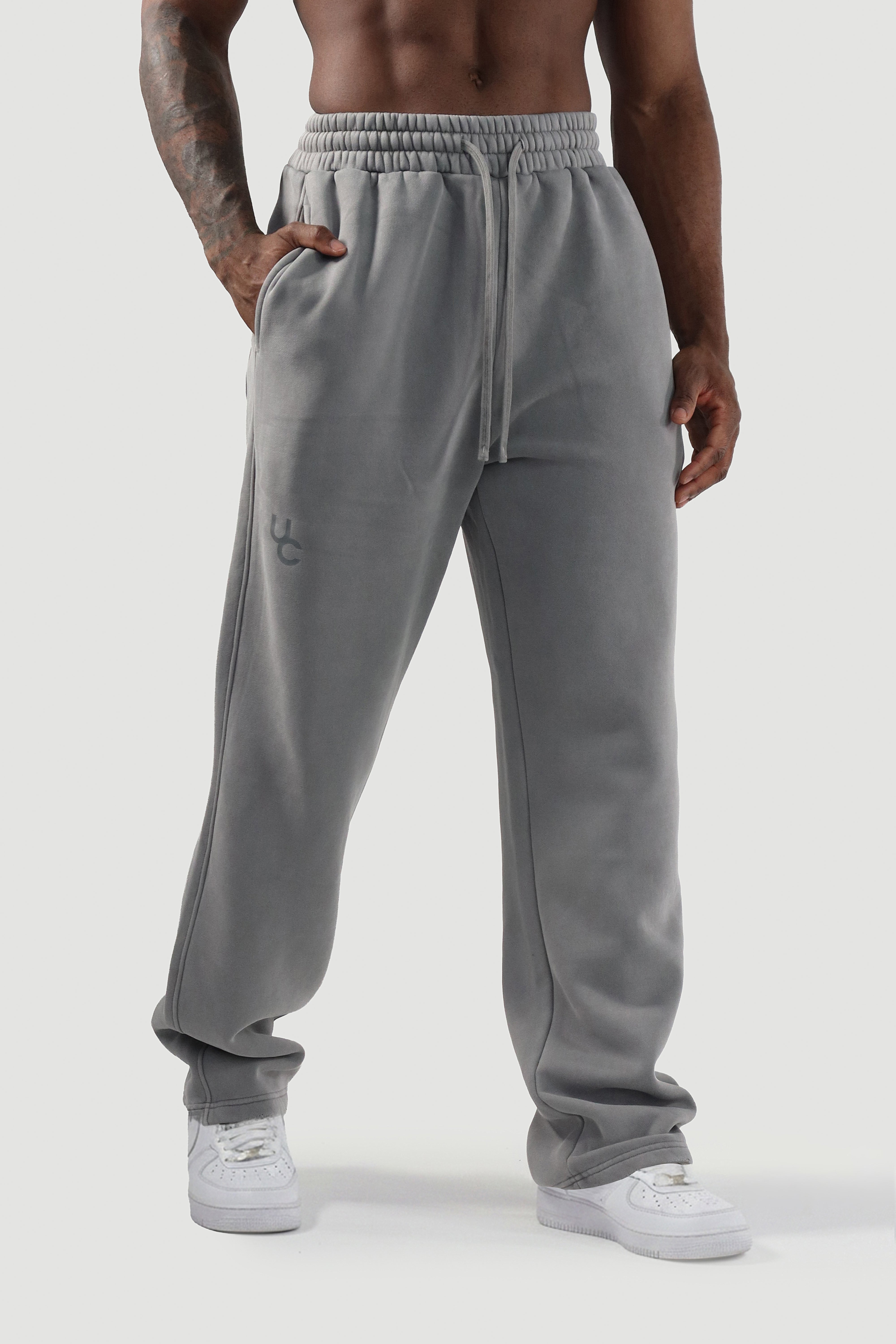 UC042 Foundation Oversized Joggers - Stone Wash