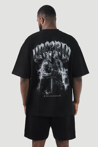 UC057 Titan Oversized Tee - Black
