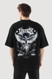 UC049 Rise Oversized Tee - Black