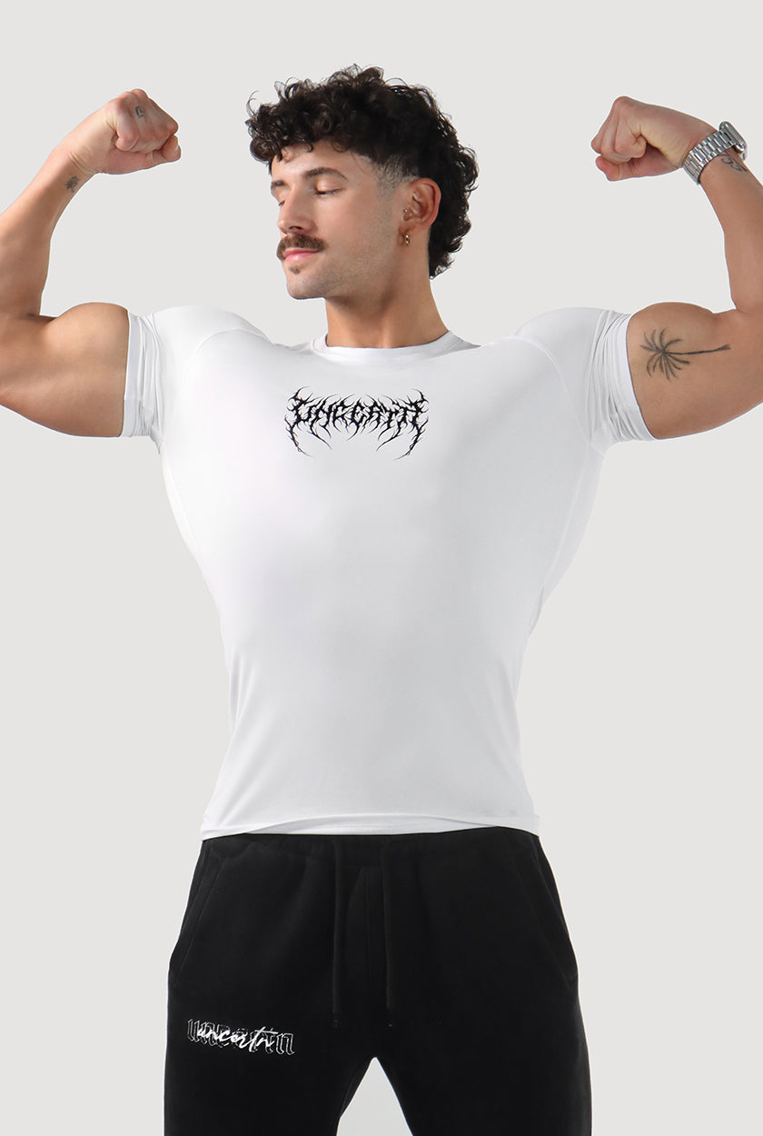 UC036 Celestial Compression Tee - White