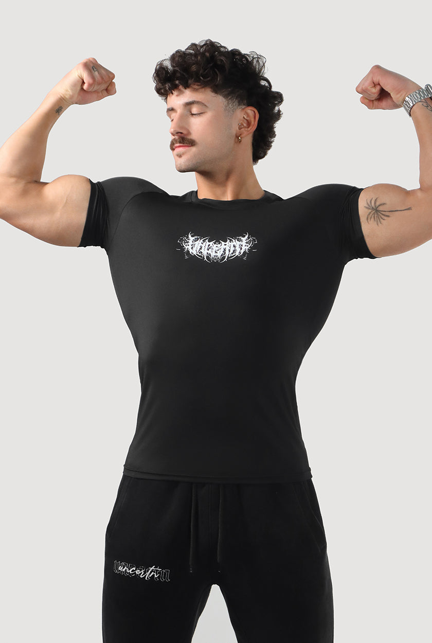 UC045 Venom Compression Tee - Black