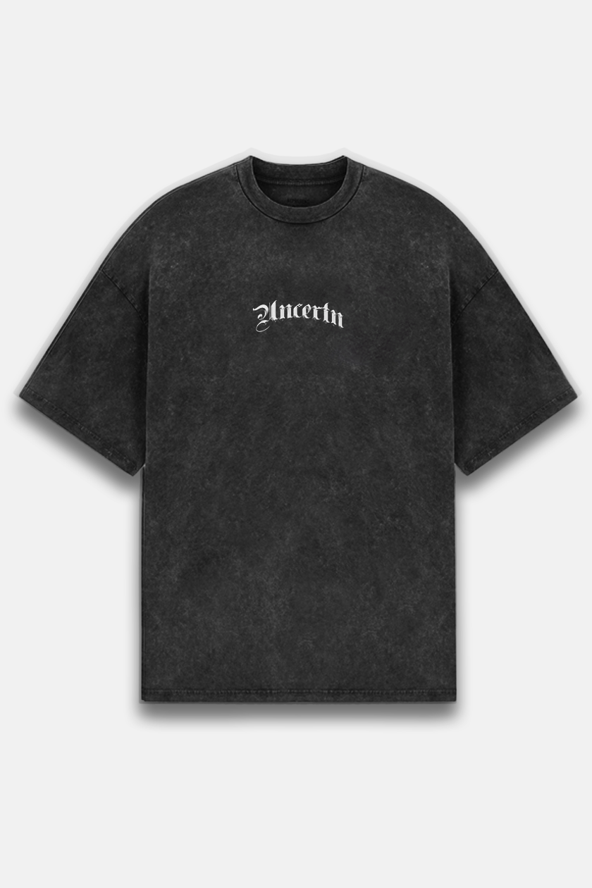 UC028 Oblivion Oversized Tee - Black Wash