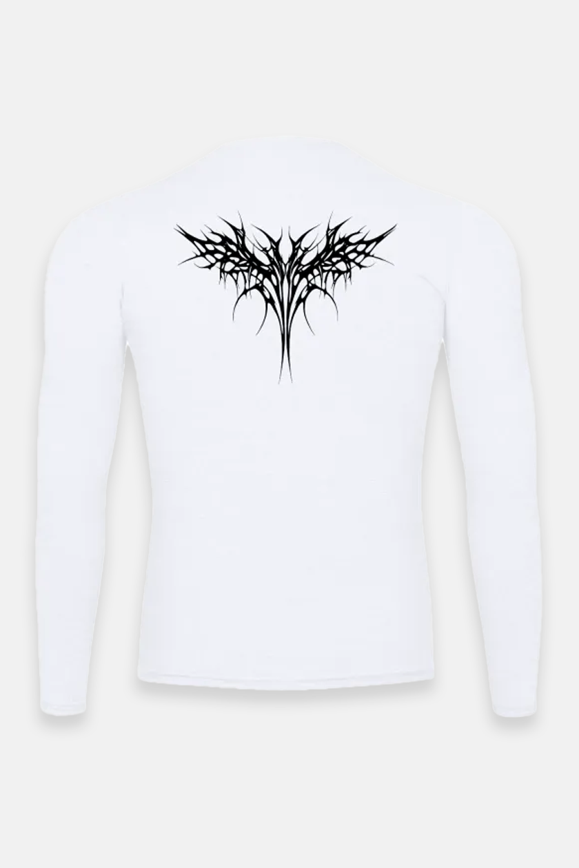 UC023 Envy Compression Longsleeve - White