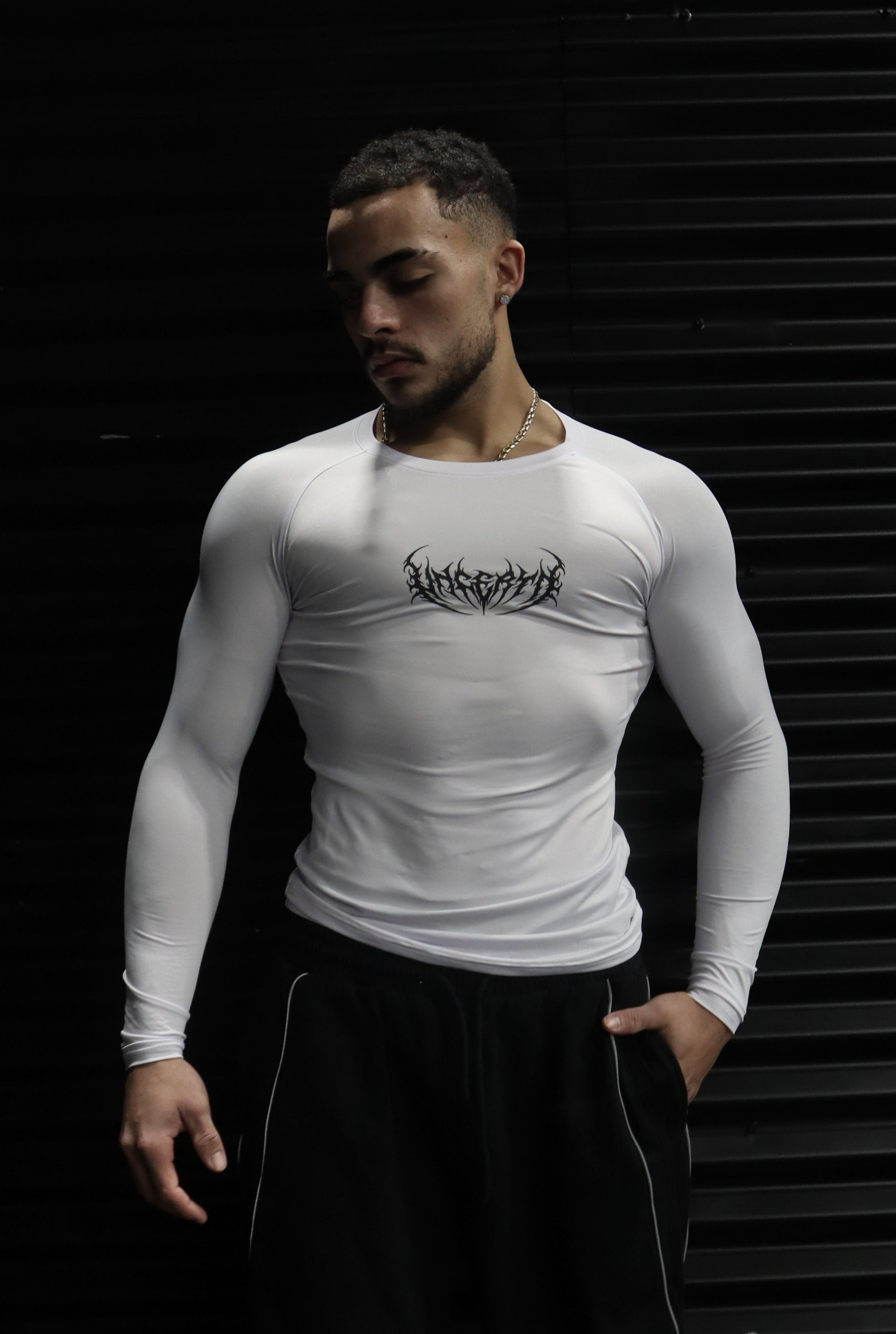 UC046 Void Compression Longsleeve - White